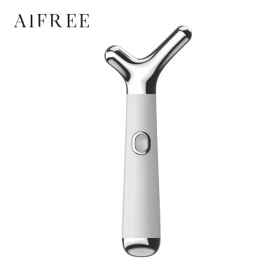 China Skin Rejuvenation Beauty Personal Care Tools USB Cable Charging Ultrasonic Electric Facial Massager for sale