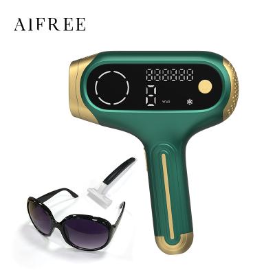 China 2021 Hot Selling AIFREE Hair Removal Product Dropshipping Laser IPL Hair Removal Device with 999999999 Flashes for sale