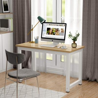 China Simplicity Factory Sale Office Desk Executive Table Particleboard Style Computer Desk Table Modern Simple Desk for sale