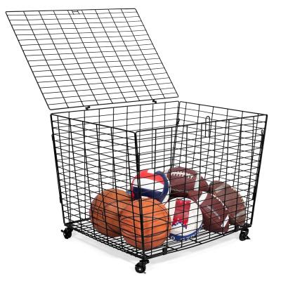 China Sports Storage Sports Ball Storage Rack Garage Organizer for sale