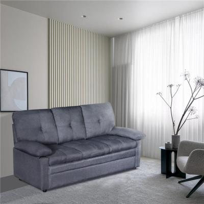 China The Other Set Of Gray Linen Fabric Couch Sofa For Living Room Furniture Sectional With Plastic Legs for sale