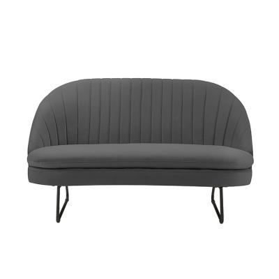 China (Other)Adjustable Round Sofa Hotel Velvet Loveseat Couches Modern Design Round Velvet Loveseats Curve Sofa for sale