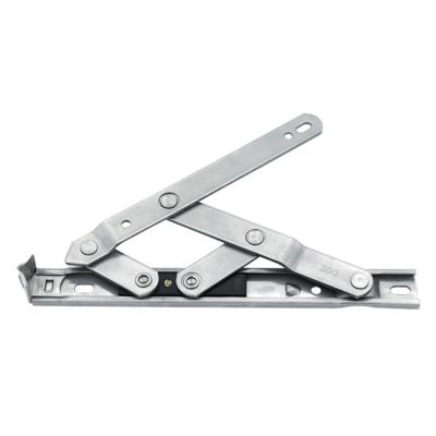 China DTB-HE10 High Quality Easy Installation 304 Stainless Steel Window Hinge 10 Inch Top Hung Round Groove Friction Stay for sale