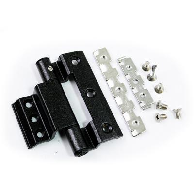 China DTB-H015B China Wholesale Adjustable Window Three Wing Hinge High Security Window Hinge Aluminum Alloy Casement Hinge for sale