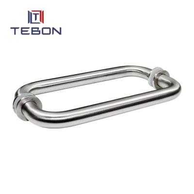 China JTB-LS11 China Supplier 304 Stainless Steel Glass Door Handle Custom Glass Door Handle Easy for sale