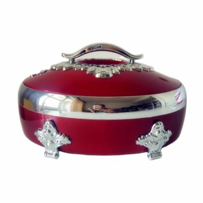 China Luxury Insulated Food Warmer Gift ABS+Stainless Casserole Food Serving Pot Food Warmer Kinno Steel 4L Freshness Preservation for sale