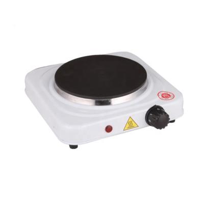 China Hot Sale 1000w Hotel Hotel Solid Single Burner Griddle Electric Indoor Stove For Food Cooking for sale