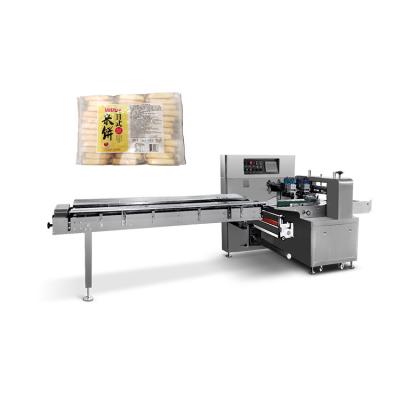 China High Speed ​​Automatic Horizontal Food Pillow Biscuits Packaging Machine for sale