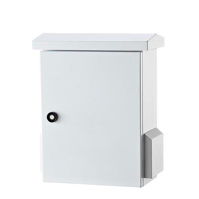 China 201 outdoor and indoor stainless steel with column box electrical shell box top hanging battery switch control box waterproof outdoor customize_ for sale