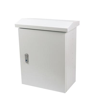 China Outdoor And Indoor Electrical Cabinet Pole Mount Enclosure Sheet Metal Enclosure Box Metal Distribution Box for sale