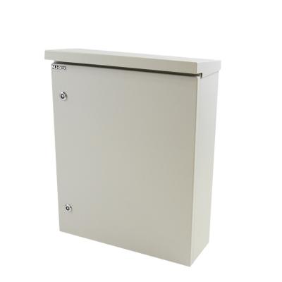 China Sheet Metal Enclosure Outdoor Manufacturer China Electronic Equipment Cabinet IP66 Metal Distribution Box Outdoor Electrical Enclosure Box for sale