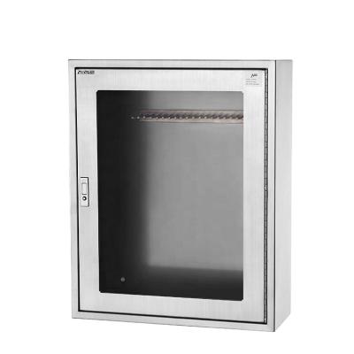 China Outdoor And Indoor Customized Made IP66 Stainless Steel 304 316 Enclosure Box With Transparent Window for sale