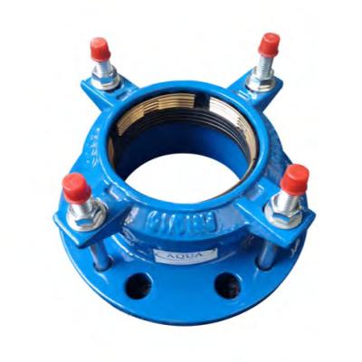 China flange adapter for PE pipe equal for sale