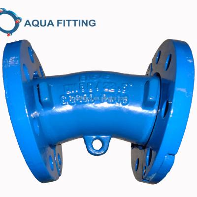 China Ductile Iron DI Adjustable Flanged Double Bend PN 16 for sale