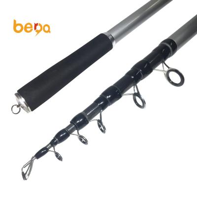 China 100-300g Carbon 2.7m-4.5m Telescopic Fishing Rod Carbon Mount Sea Boat Super Hard Fishing Rod for sale