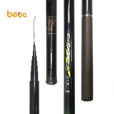 China Beierya Glass High Quality Hand Fishing Rod Pole Telescopic Carp Fishing Rod For River Stream Fishing Tackle 3.6M-7.2M for sale