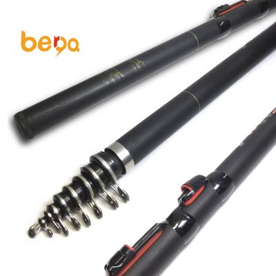 China YGHC 2.7m 3.6m 4.5m 5.4m Carbon Telescopic Fly Self Sea Fishing Pole Carbon YGHC Baitcasting Casting Fishing Rod for sale