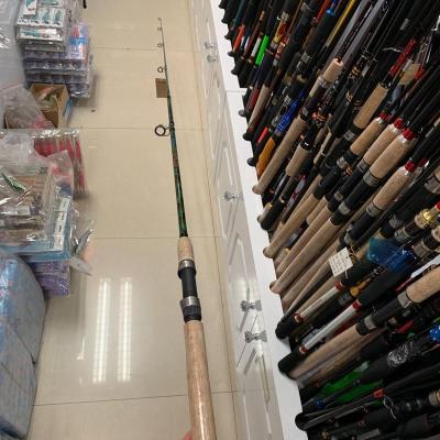 China Two Piece Carbon Retractable 2.4m 1.8m 2.1m Trolling Fishing Rod for sale