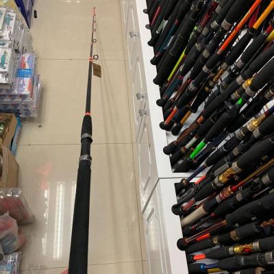 China Two Piece Carbon Retractable 2.4m 1.8m 2.1m Trolling Fishing Rod for sale