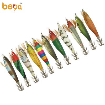 China Plastic Sea Fishing Lure Octopus Shrimp Cuttlefish Squid Jigging Fishing Lures Seawater Lure Hard Bait for sale