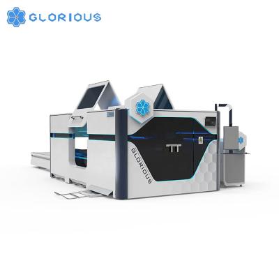 China Laser CUTTING Stainless Steel Carbon Steel 8000w~15000w High Power Aluminum Laser Cutting Machine for sale