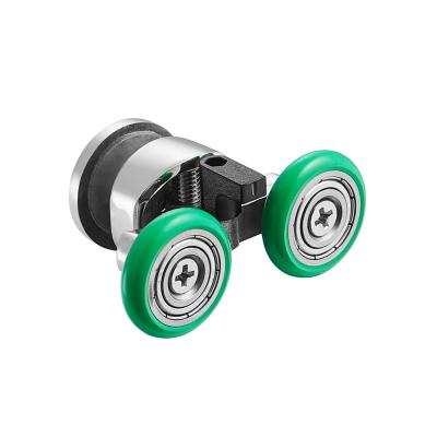 China Applicable to sliding door MG-23 brushed wheel bottom wheel sliding door roller bearings round sliding door rollers for sale