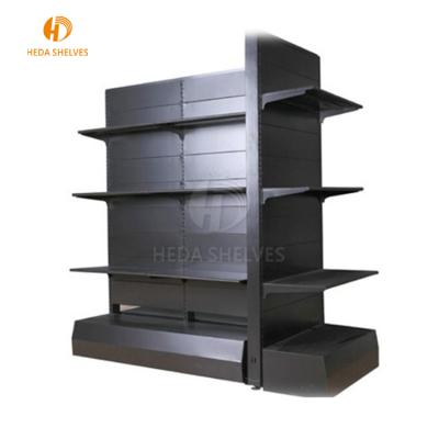 China Supermarket Single Sided Customizable Light Duty Shelves Cold-rolled Sheet for sale