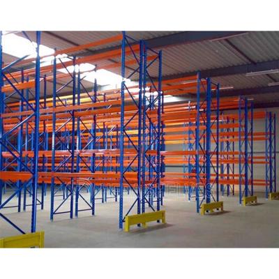 China High Density Corrosion Protection Boom Aisle Pallet Rack VNA Racking Systems For Warehouse for sale