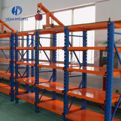 China Wire and Pipe Shaped Steel Customized Warehouse Fabric Rolls Blocks, Warehouse Storage Shelves Metal Rack for sale