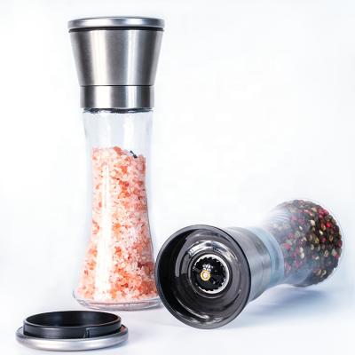 China Workable Mini Stainless Steel Manual Stainless Steel Coffee Salt Pepper Spice Grinder Grinder Shaker for sale