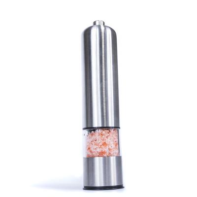 China Royaltop Sustainable Electric Salt and Pepper Grinder Kitchen Stainless Steel Electric Pepper Mill and Salt Grinder for sale