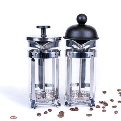 China Factory Stocked Directly Supply Stainless Steel Coffee Press Portable Coffee Press French Press for sale