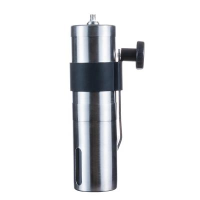 China Compact and Reusable Portable Coffee Grinder Conical Stainless Steel Design Stored Manual Grinder for Coffee for sale