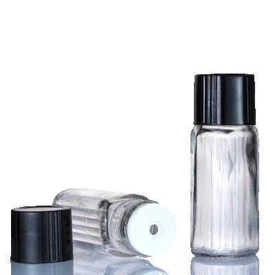 China Sustainable Lined Glass Square Spice Seasoning Bottle For Seasoning And Mixing Spice Powder for sale