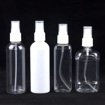 China 50ml100ml Personal Packaging Reusable Empty Plastic Fine Mist Clear Skin Care Spray Bottle For Disinfect Perfume Essential Oils for sale