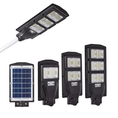 China ROAD 100 Solar LED Street Light 20w 40w 60w 80watt Street Fixtures Work Area Outdoor Parking Lot Led Lights for sale