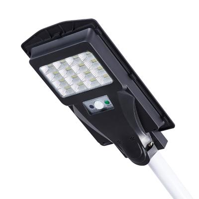 China ROAD street light pricelist IP65 solar remote control outdoor waterproof 80W integrated all in one solar panel light for sale