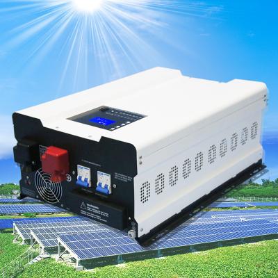 China Solar Power System Low Frequency Solar Inverter 6kw Off Grid Solar Inverter 6000W With 60A Mppt Solar Charger Built In for sale