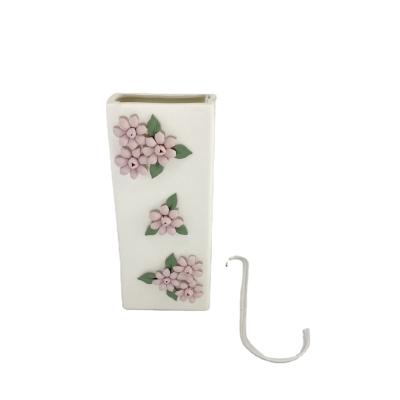 China Ceramic Hanging Hotel Radiator Air Humidifier With Flower Pattern for sale