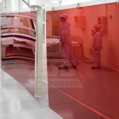 China Permanent Clear ESD Cleanroom Wall Window Panel Permanent Clear Anti-static Acrylic ESD Sheet Board for sale