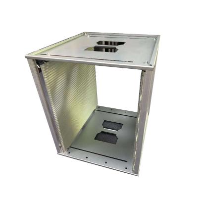 China The top and bottom base is China factory direct high quality ESD lock metal base anti-static magazine rack for sale