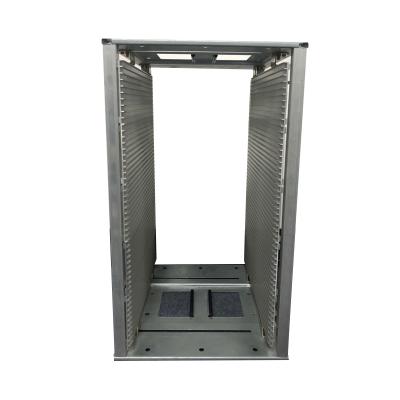 China The top and bottom base is high quality cheap anti-static vertical display ESD single magazine rack with aluminum alloy metal base for sale