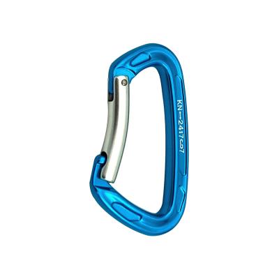 China High Quality Heavy Industry Rock Mountaineering Carabiner Aluminum Quickdraw Hook for sale