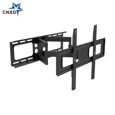 China Metal TV Wall Mount Double Stud Steel TV Mount Solid Articulating Adjustable OEM Height TV Wall Mount Bracket for sale