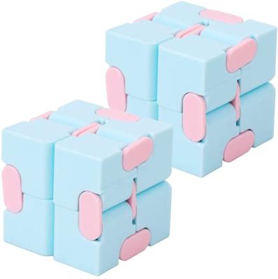 China Who respects the environment; Reusable; Durable Puzzle Cube Durable Exquisite Decompression Toys Four Corner Maze Anti Stress Infinite Cube for sale