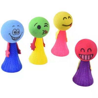 China Hot Sale Exotic Jump Elf Toy Bounce Elves Toys Fly Mini Eva Promotional Funny New Mega Stress Release Instruments for sale