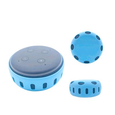 China Third Generation Durable Smart Wireless Silicone Audio Protective Shell to protect Echo Dot from accidental drops for sale