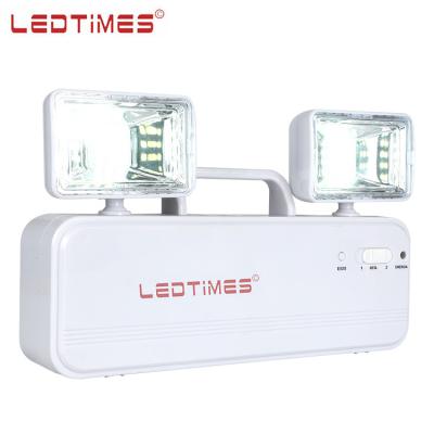 China Good Quality Double 36Pcs School Heads Indoor Corridor Light 4V 2400 MAH Portable Rechargeable Led Emergency for sale