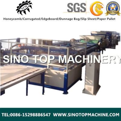 China STM China manufacture of dry and hard honeycomb cardboard panel machine for sale