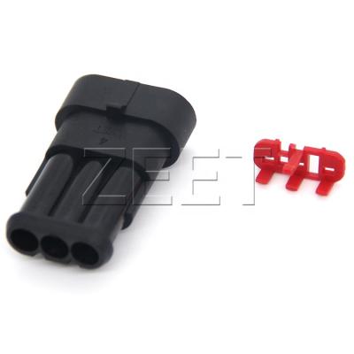 China EV 282105-1 Waterproof Connector 3 Pin Waterproof IP67 Connector for sale